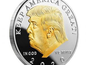Trump 2020 Gold Plated Coin